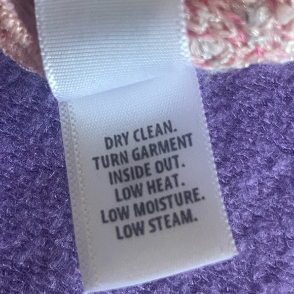 St. John Couture Pink Bouclé Knit Pencil Skirt | Wool Blend | Made in USA SZ 4 - Picture 12 of 12